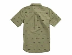 Vans Yusuke Loggin SS Oil Green -Side-Shore Soldes Magasin yusuke loggin ss oil green vans 3